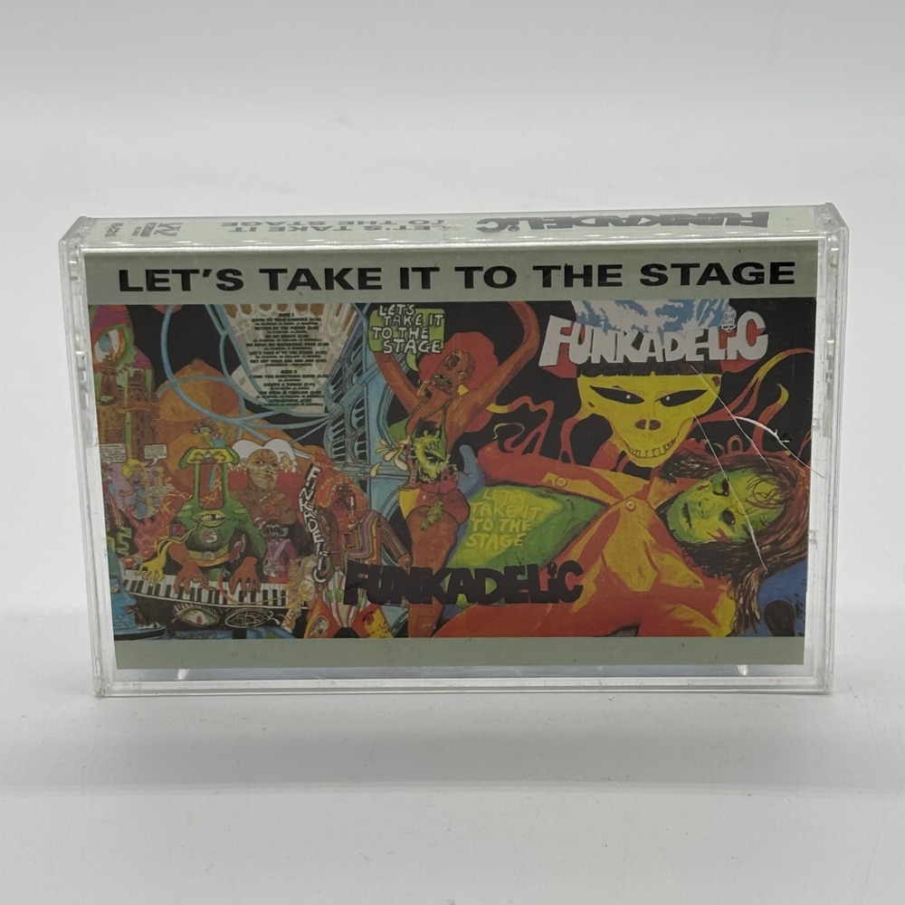 Funkadelic Let's Take It to the Stage Cassette Tape 1975 Westbound WB-C 215 Funk